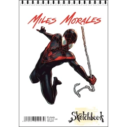 Bloknot Sketchbook Miles Morales, A5, 30 vərəq