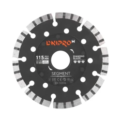 Алмазный диск Dnipro-M Segment 81945000, 115х22.2 мм