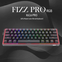 Игровая клавиатура Redragon K616-RGB Black Fizz Pro