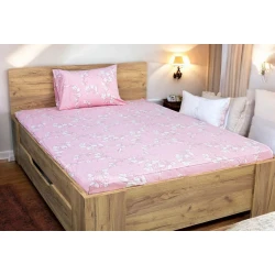 Комплект постельного белья Luxe Cotton Lu-xe-000284, простыня 160x200 см, наволочка 50x70 см, односпальный, хлопок, разноцветный