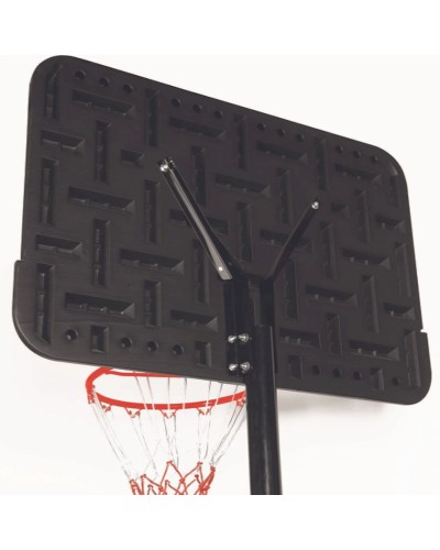 Basketbol dayağı Cleveland Garlando BA-14, qara/qırmızı, 108x74x17 sm