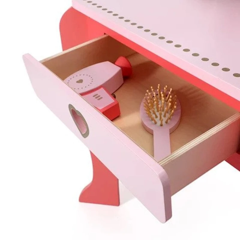 Gözəllik salonu oyunu Onshine TNWX-8410 Makiyaj masası, taxta, 3+ yaş Gözəllik salonu oyunu Onshine TNWX-8410 Makiyaj masası, taxta, 3+ yaş