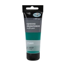 Akril boya Гамма Студия 503 Phthalo Green 75 ml