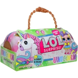 Kukla Lol Unicorn BB300, işıq və səs effekti ilə