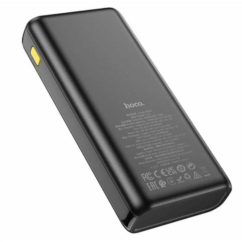 Внешний аккумулятор Hoco Q13 Discovery Edition 20000 mAh Black