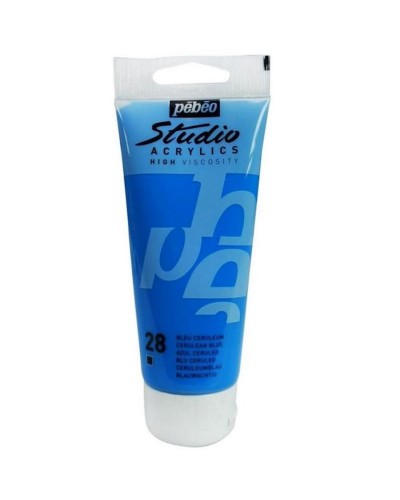 Akril boya Pebeo Studio Acrylics Cerulean Blue, 100 ml
