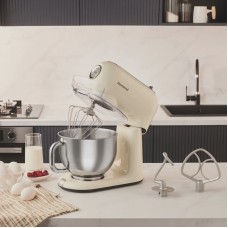 Mətbəx kombaynı Homend Vintage Profashion 3027H, 34,9x23,6x37,75 sm, paslanmaz polad, krem, 1500 watt, 5.5 lt - 205.03.1014939