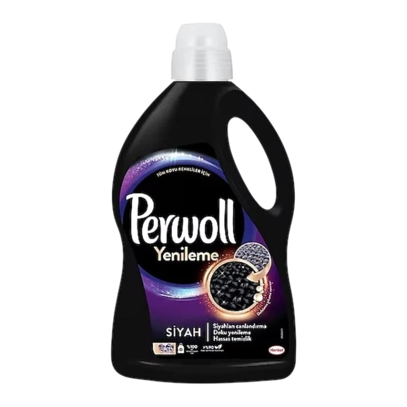Жидкость для стирки Perwoll Renewal & Repair Black, 2.97 л Жидкость для стирки Perwoll Renewal & Repair Black, 2.97 л