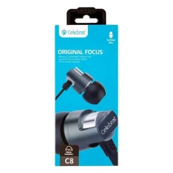 Проводные наушники Celebrat C8 Black