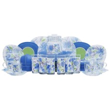 Süfrə servizi Luminarc Q5864 Flowerpad blue, 46 hissə
