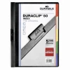 Папка-скоросшиватель Durable Duraclip А4, черный Папка-скоросшиватель Durable Duraclip А4, черный