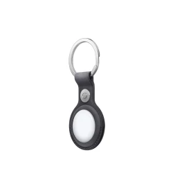 Çexol Apple treker üçün Apple AirTag FineWoven Key Ring Black
