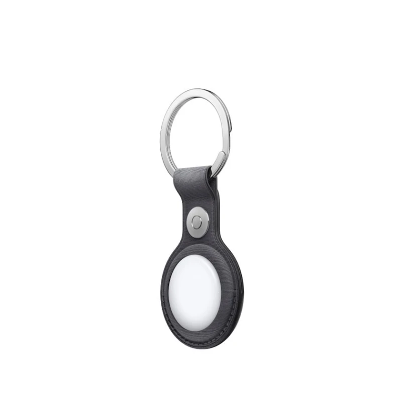 Çexol Apple treker üçün Apple AirTag FineWoven Key Ring Black Çexol Apple treker üçün Apple AirTag FineWoven Key Ring Black