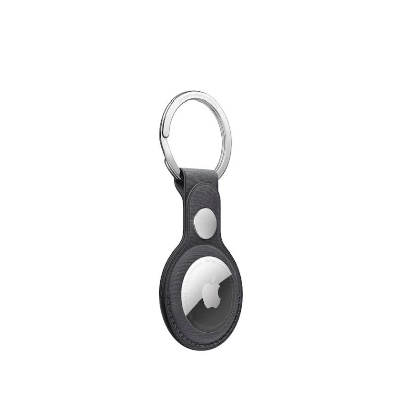 Çexol Apple treker üçün Apple AirTag FineWoven Key Ring Black Çexol Apple treker üçün Apple AirTag FineWoven Key Ring Black