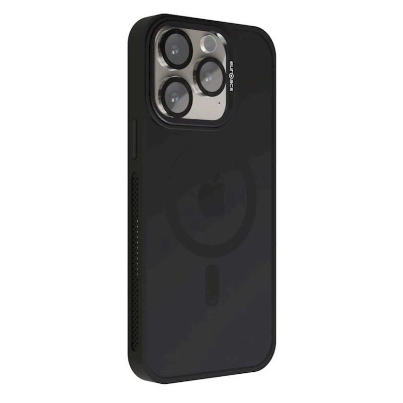 Чехол Euroacs для Apple iPhone 15 Pro Max Black Чехол Euroacs для Apple iPhone 15 Pro Max Black