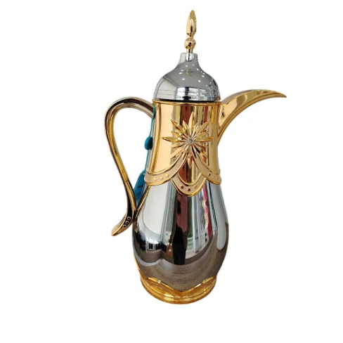 Термос Always 72810G серебристый/золотой Термос Always 72810G серебристый/золотой