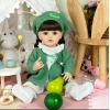 Kukla Reborn JX-299-25, yaşıl, 55 sm