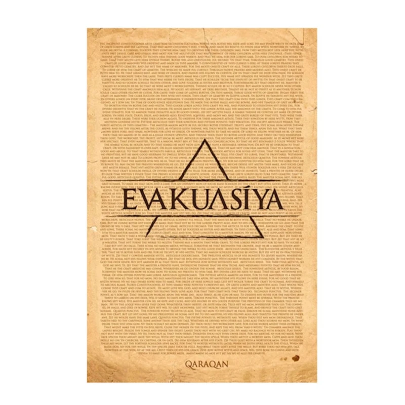 Книга Evakuasiya, автор Qaraqan Книга Evakuasiya, автор Qaraqan