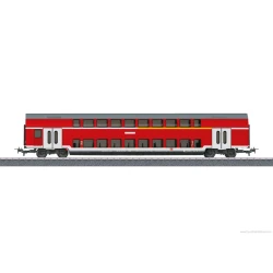 Vaqon Marklin Regional Express Bi-Level, qırmızı, 26.8 sm, 3+ yaş