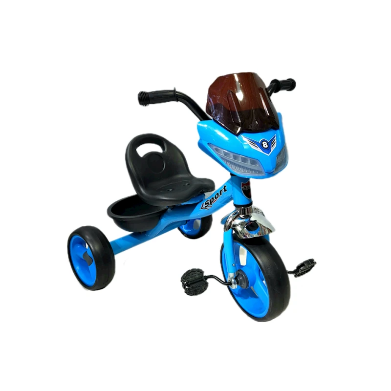 Üçtəkərli uşaq velosipedi 7788, 4 aydan, mavi