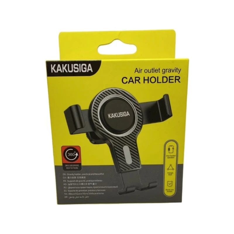 Автомобильный держатель Kakusiga KSC-589, Черный Автомобильный держатель Kakusiga KSC-589, Черный