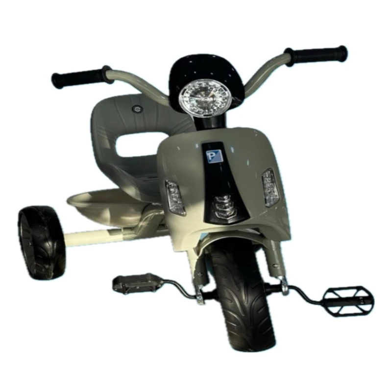 Üçtəkərli velosiped BB-212, 3-5 yaş, boz