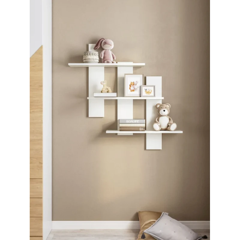 Полка настенная Lobi 12115576, ЛДСП, белая, 84x15x84 см Полка настенная Lobi 12115576, ЛДСП, белая, 84x15x84 см