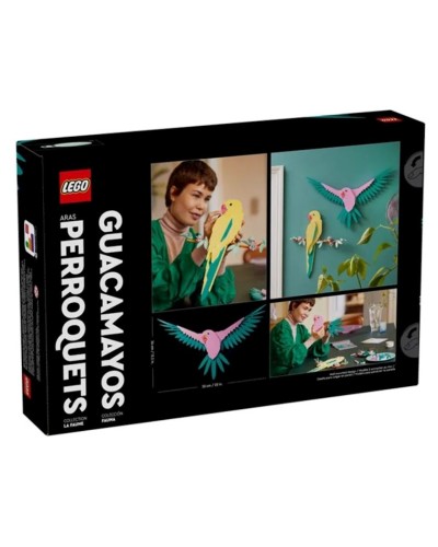 Konstruktor LEGO Macaw Parrots 31211, 18+ yaş, 644 hissə