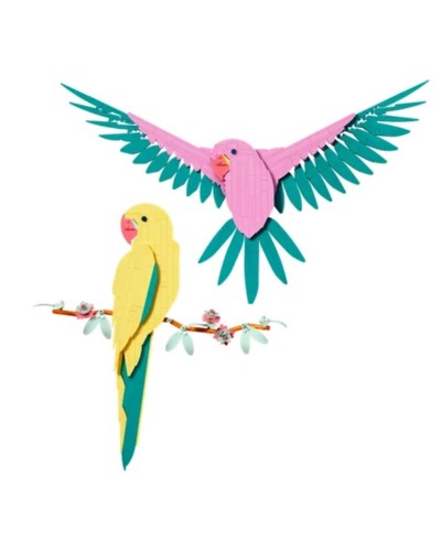 Konstruktor LEGO Macaw Parrots 31211, 18+ yaş, 644 hissə