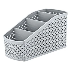 Органайзер для хранения Hobby Life Elmas Organizer, серый, пластик, 10x20x11 см