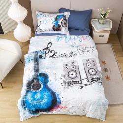 Комплект детского постельного белья Annaberry SHA-00004744, пододеяльник 160x220 см, простыня 180x240 см, наволочка 50x70 см, хлопок, разноцветный