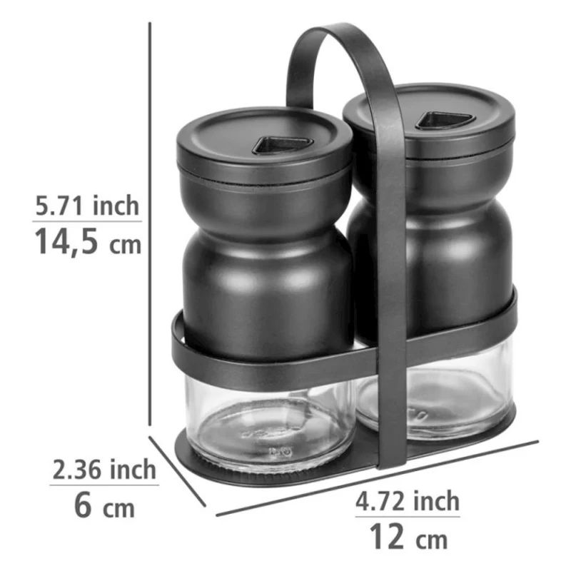 Ədviyyat qabı dəsti Wenko, 14.5х12х6 sm