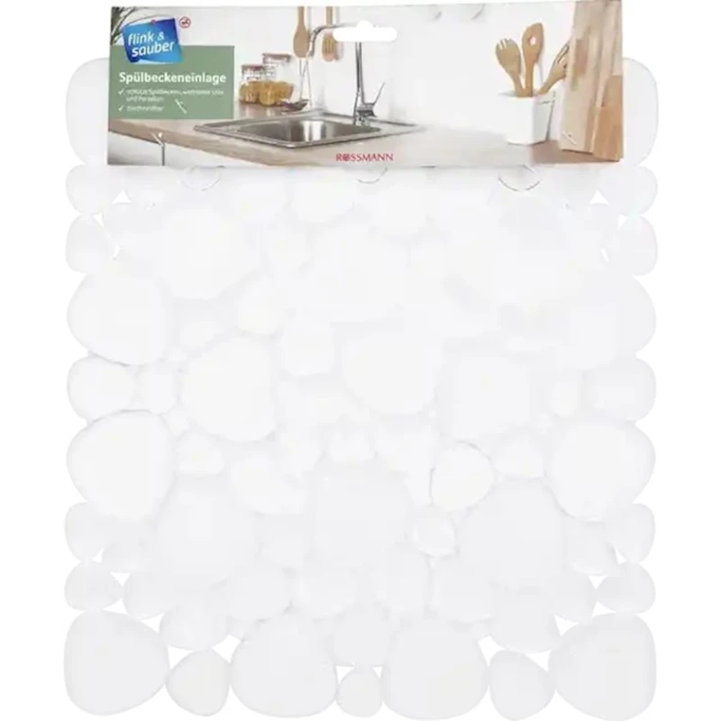 Коврик для мойки Flink & Sauber квадрат, 29x29 см, пластик, в ассортименте Коврик для мойки Flink & Sauber квадрат, 29x29 см, пластик, в ассортименте