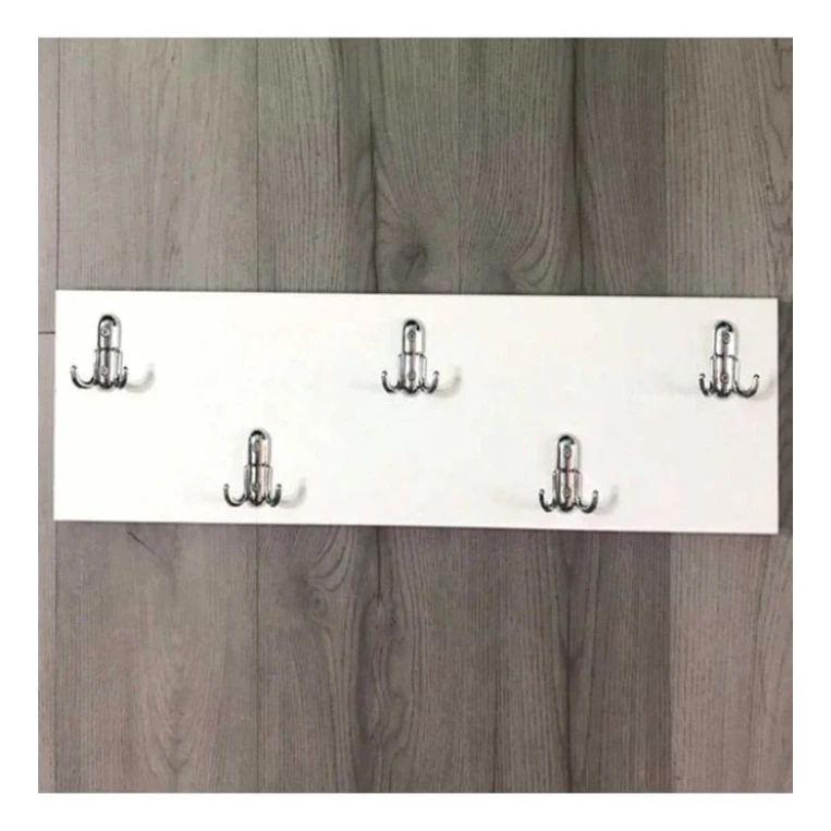 Вешалка Art_asilqan_1, ламинат, белая, 20х80 см Вешалка Art_asilqan_1, ламинат, белая, 20х80 см