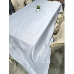 Скатерть MiraNova Jumbo LQ-091, 160×220 см