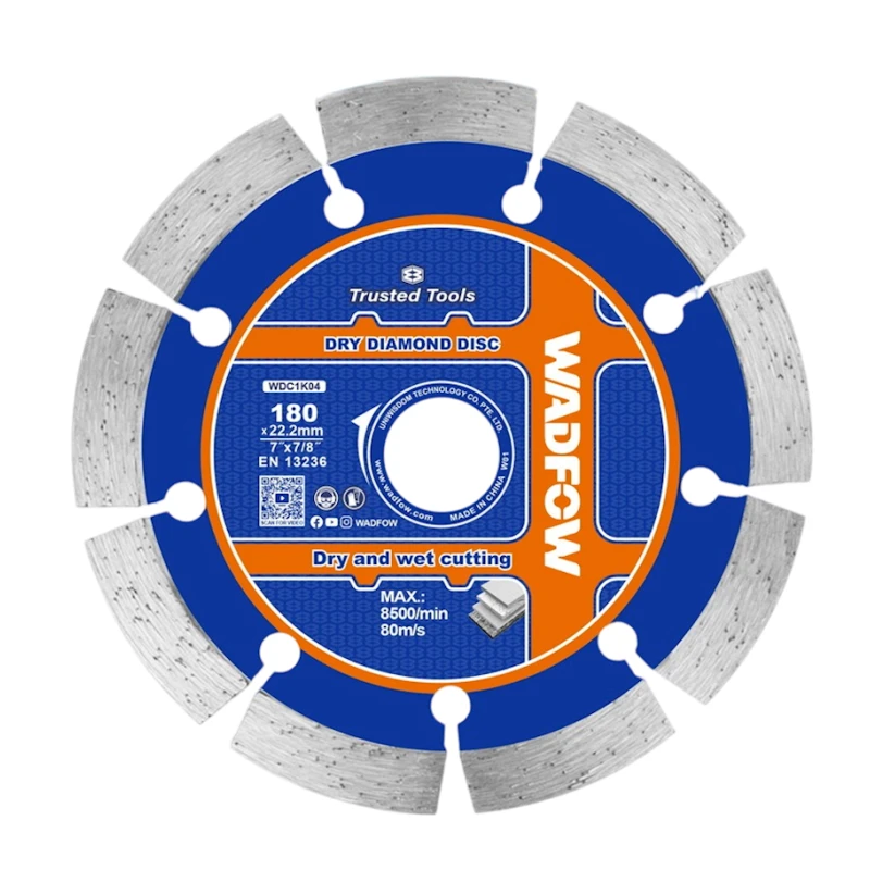 Диск алмазный Wadfow WDC1K04/180 мм