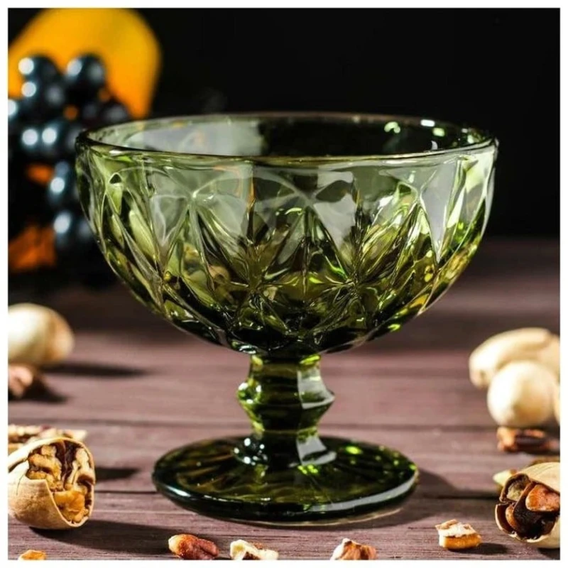 Сахарница, стекло, зелёная, 6 шт Сахарница, стекло, зелёная, 6 шт