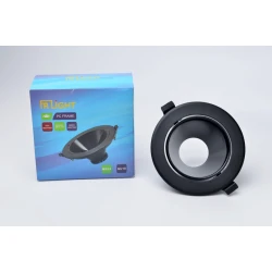 LED spot FR-R13-01, plastik, qara