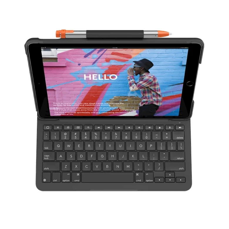 Çexol-klaviatura Logitech Slim Folio Apple iPad 10.2 Çexol-klaviatura Logitech Slim Folio Apple iPad 10.2