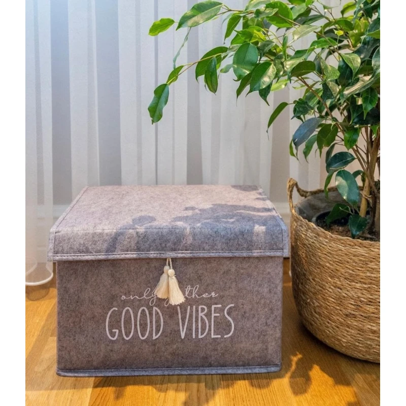 Органайзер MH34188 Good Vibes серый