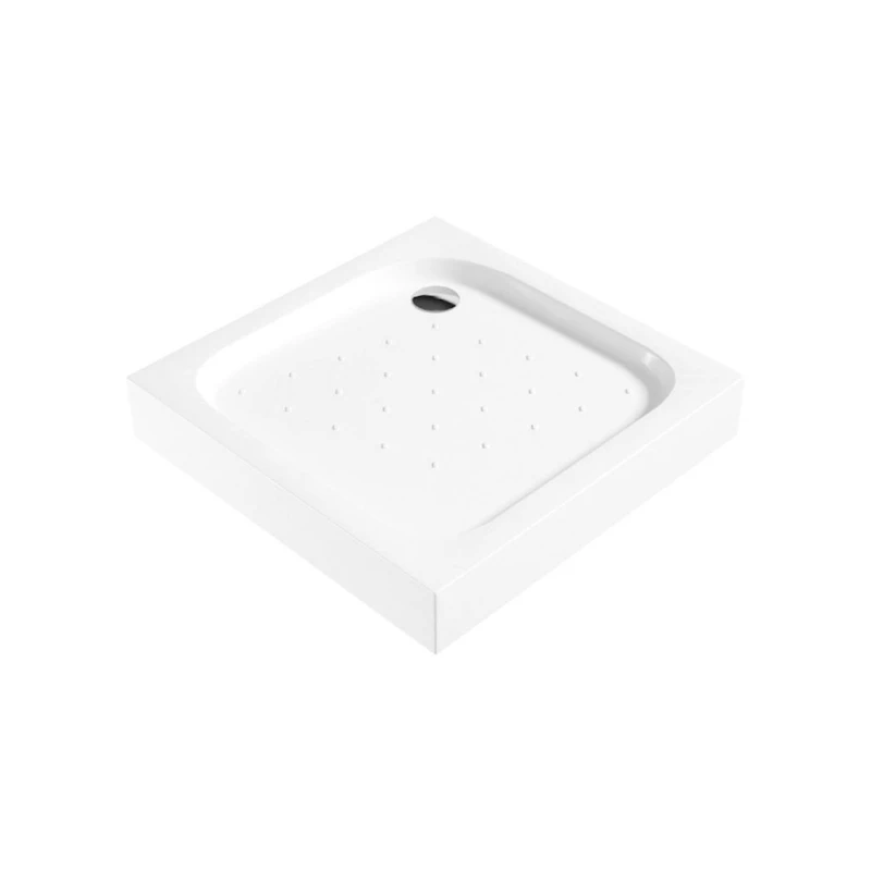 Duş altığı Deante Funkia, 80x80x16 sm, akril, ağ Duş altığı Deante Funkia, 80x80x16 sm, akril, ağ