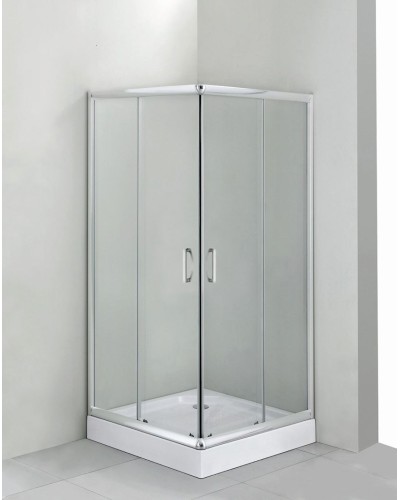 Duş altığı Deante Funkia, 80x80x16 sm, akril, ağ
