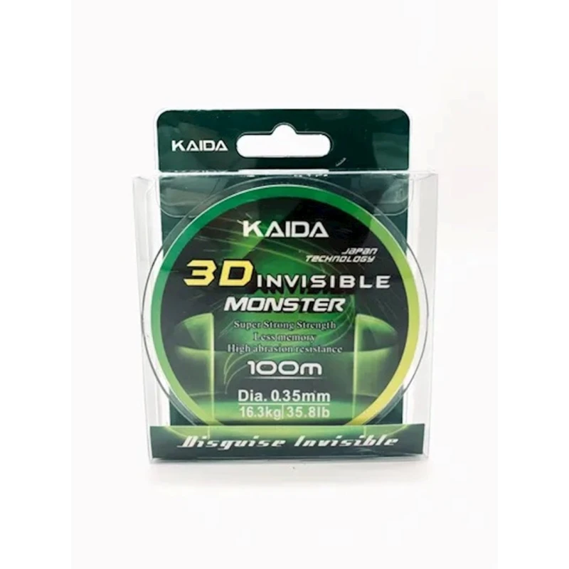 Монофильная леска Kaida 3D Invisible Monster Монофильная леска Kaida 3D Invisible Monster