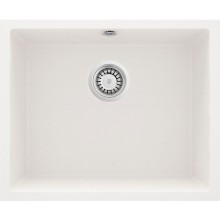 Mətbəx çanağı Deante Corda ZQA_A10C, qranit, ağ, 55x46x20.4 sm