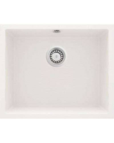 Mətbəx çanağı Deante Corda ZQA_A10C, qranit, ağ, 55x46x20.4 sm