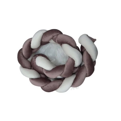 Бортик для кровати 0014, разноцветный, велюр Бортик для кровати 0014, разноцветный, велюр