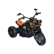 Uşaq elektrik motosikli SMR663, 2 motor, qara - smr663