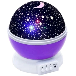 Ночник-проектор Star Master, фиолетовый Ночник-проектор Star Master, фиолетовый