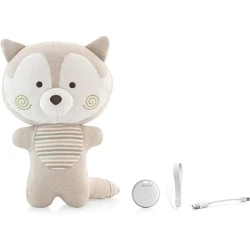 Мягкая игрушка Miniland Be My Buddy Foxy, 30 см, плюш, бежевая, 0+ месяцев