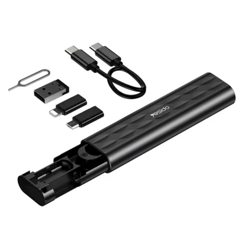 USB kabel Yesido CA114 USB Type-C - USB Typr-C + MicroUSB, USB, Lightning USB kabel Yesido CA114 USB Type-C - USB Typr-C + MicroUSB, USB, Lightning